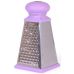Терка 4-х гранна Fissman Meotida Pyramida 21см з пластиковою ручкою