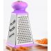 Терка 4-х гранна Fissman Meotida Pyramida 21см з пластиковою ручкою