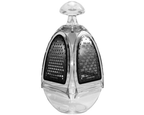 Терка Dynasty Profi Cookie 4 гранна 21см з контейнером 500мл і кришкою Терка Dynasty Profi Cookie 4 гранна 21см з контейнером 500мл і кришкою