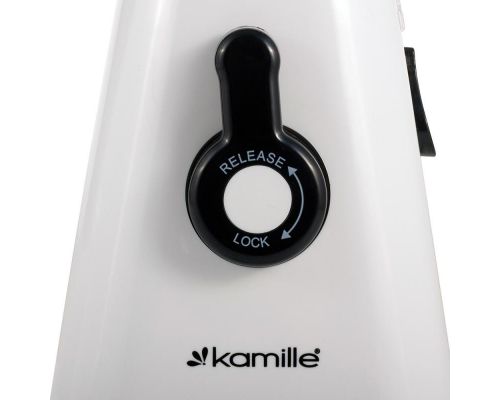 Терка механическая Kamille SpiraLife универсальная с 3 барабанными ножами, белая Терка механическая Kamille SpiraLife универсальная с 3 барабанными ножами, белая