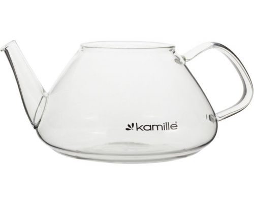 Чайник скляний заварювальний Kamille 450мл зі знімним ситечком (0782s) Чайник скляний заварювальний Kamille 450мл зі знімним ситечком (0782s)
