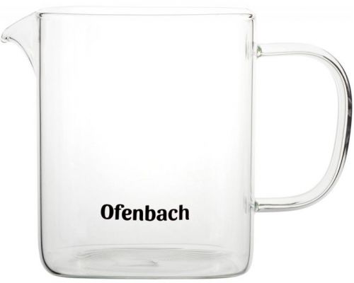 Чайник скляний заварювальний Ofenbach 1000мл зі знімним ситечком (0611m) Чайник скляний заварювальний Ofenbach 1000мл зі знімним ситечком (0611m)