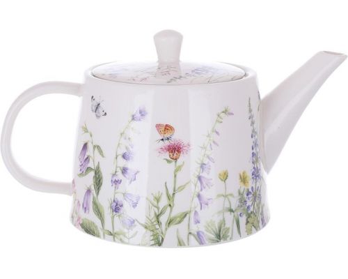 Чайник заварочный фарфоровый Floral 1200мл