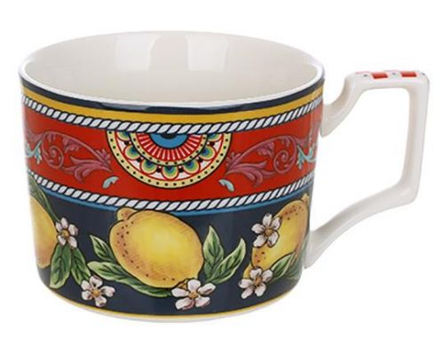 Чайно-кофейный набор Sicilia "Ornamento" (Орнамент) 220мл на 6 персон, фарфор