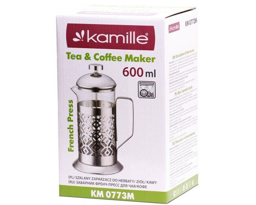 Френч-прес Kamille Frances 600мл Френч-прес Kamille Frances 600мл