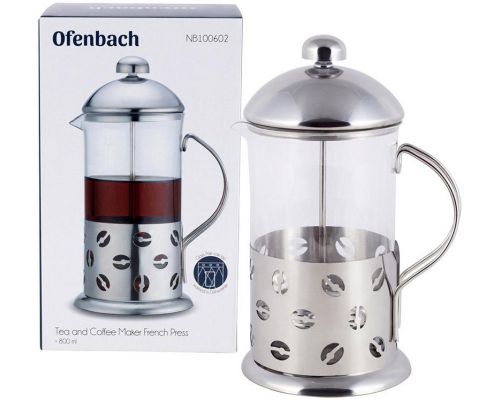 Френч-прес Ofenbach Coffee Beans 800мл Френч-прес Ofenbach Coffee Beans 800мл