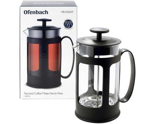 Френч-прес Ofenbach Morgen 600мл з пластиковою ручкою Френч-прес Ofenbach Morgen 600мл з пластиковою ручкою