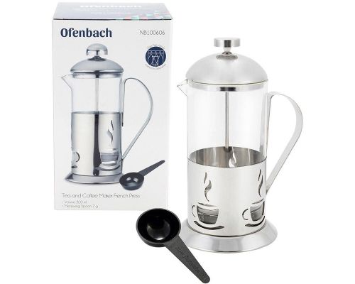Френч-прес Ofenbach Tea Time 800мл з мірною ложкою Френч-прес Ofenbach Tea Time 800мл з мірною ложкою