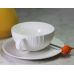 Чайная пара Fissman Elegance White чашка 250мл с блюдцем, фарфор