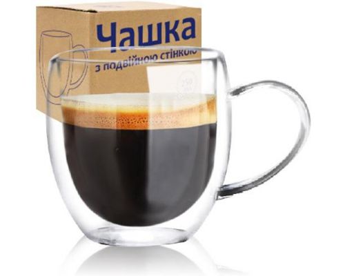 Чашка Lorenza 250мл с двойными стенками