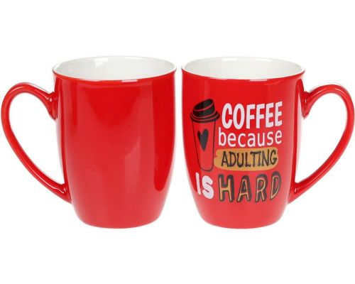 Кружка фарфоровая "Coffee First" 340мл Кружка фарфоровая "Coffee First" 340мл