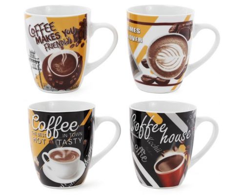 Кружка фарфоровая "Coffee in the town" 350мл Кружка фарфоровая "Coffee in the town" 350мл