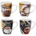 Кружка фарфоровая "Coffee in the town" 350мл