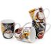 Кружка фарфоровая "Coffee in the town" 350мл