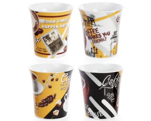 Кружка фарфоровая "Coffee makes you friendly" 375мл Кружка фарфоровая "Coffee makes you friendly" 375мл