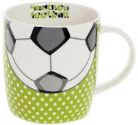 Кружка фарфоровая "Football" 380мл
