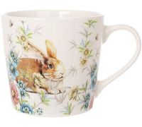 Кружка фарфоровая Happy Rabbit 450мл