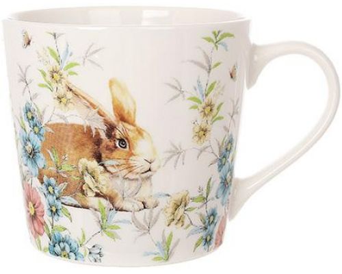 Кружка фарфоровая Happy Rabbit 450мл