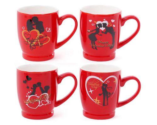 Кружка фарфоровая "Happy Valentine's" 330мл Кружка фарфоровая "Happy Valentine's" 330мл