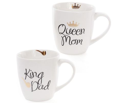 Кружка порцелянова "Моя королівська сім'я" 520мл ( "King Dad"&"Queen Mom") Кружка порцелянова "Моя королівська сім'я" 520мл ( "King Dad"&"Queen Mom")