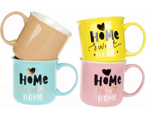 Кружка фарфоровая "Sweet Home. Golden Heart" 400мл Кружка фарфоровая "Sweet Home. Golden Heart" 400мл