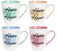 Кружка Home Sweet Home Сердце 360мл фарфоровая