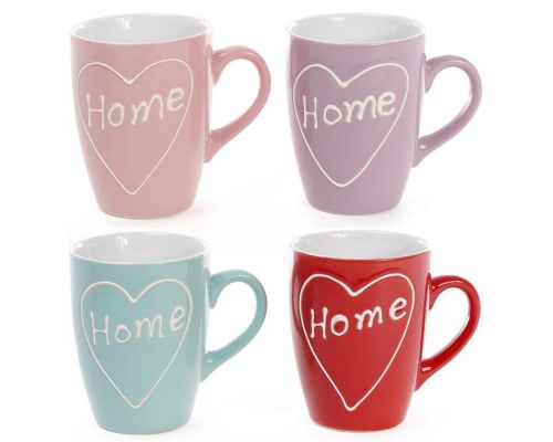 Кружка керамическая "Home is where the heart is" 310мл Кружка керамическая "Home is where the heart is" 310мл