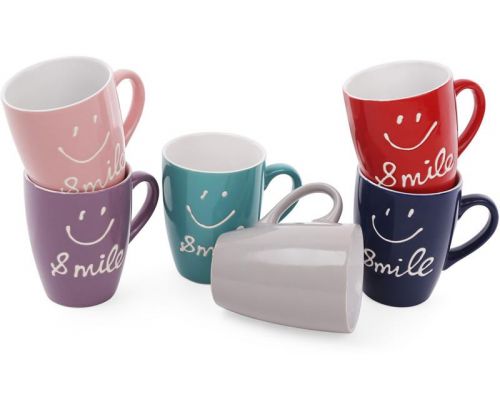 Кружка керамическая "Smile" (Улыбка) 350мл Кружка керамическая "Smile" (Улыбка) 350мл