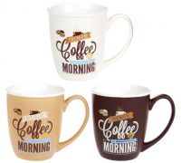 Кружка Morning Coffee 340мл фарфоровая