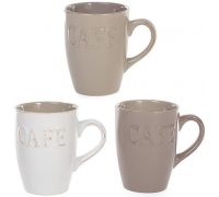 Кружка Shabby Chic "Cafe" 310мл керамика