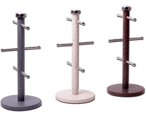 Стойка Kamile Marble для подвешивания чашек Ø15х34см, 6 мест Стойка Kamile Marble для подвешивания чашек Ø15х34см, 6 мест