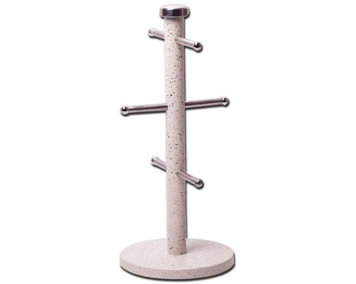 Стойка Kamile Marble для подвешивания чашек Ø15х34см, 6 мест Стойка Kamile Marble для подвешивания чашек Ø15х34см, 6 мест