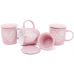 Кружка-заварник Shabby Chic "Сердце" 370мл с керамическим фильтром