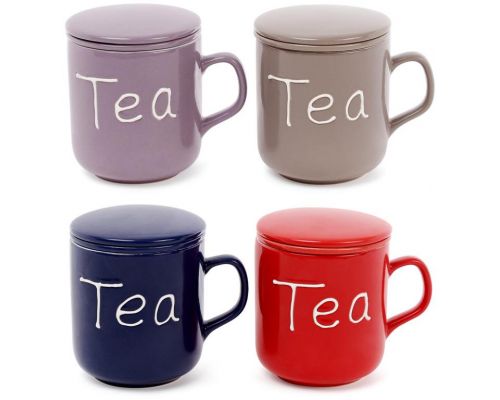 Кружка-заварник Shabby Chic "Tea" 290мл с керамическим фильтром Кружка-заварник Shabby Chic "Tea" 290мл с керамическим фильтром
