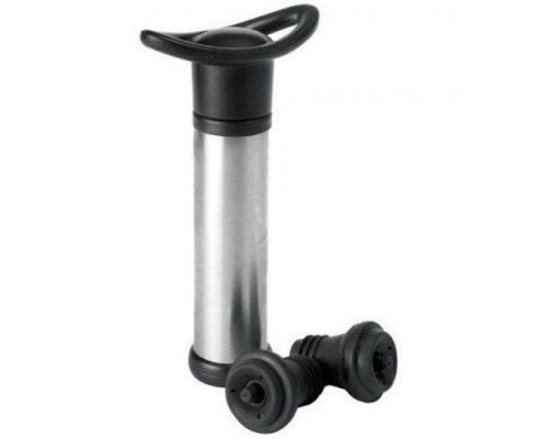 Помпа для вина Vacuum Wine Saver с 2 пробками, вакуумный насос для закупоривания бутылки Помпа для вина Vacuum Wine Saver с 2 пробками, вакуумный насос для закупоривания бутылки