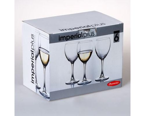 Набор 6 фужеров для вина Imperial Plus 190мл Набор 6 фужеров для вина Imperial Plus 190мл