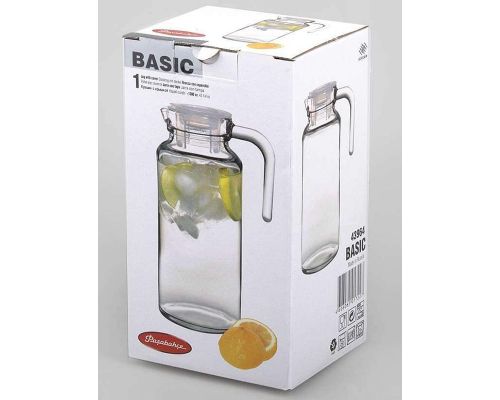 Кувшин Basic Jugs 1300мл с пластиковой крышкой Кувшин Basic Jugs 1300мл с пластиковой крышкой