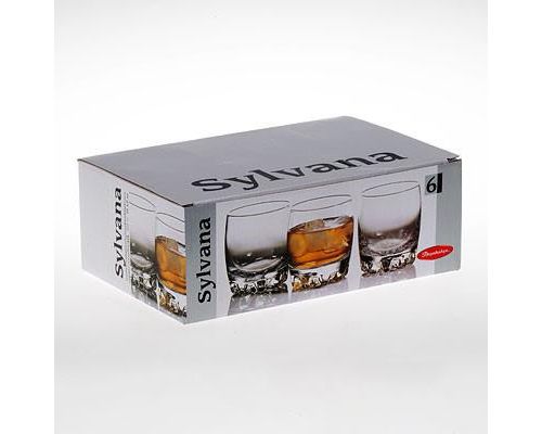 Набор стаканов для виски Sylvana 300мл 6шт Набор стаканов для виски Sylvana 300мл 6шт
