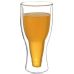 Стакан «Beer Bottle» 350мл с двойными стенками, стеклянная термокружка