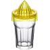 Стакан-фрешница ZestGlass Original 415мл из закаленного стекла с насадкой для фреш (желтый)