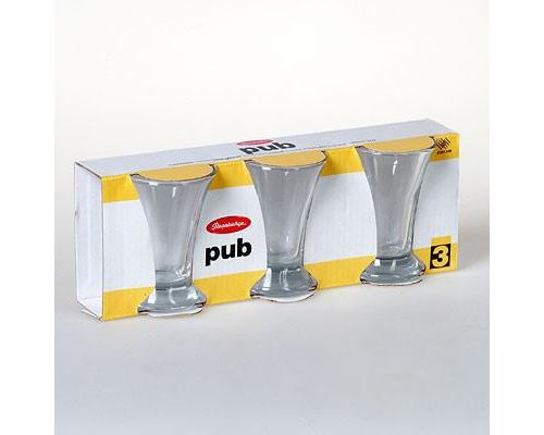 Набор 3 стопки Fanny Shot glass 60мл Набор 3 стопки Fanny Shot glass 60мл