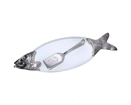 Блюдо BIG FISH сервировочное 58х20см для рыбы с лопаткой Блюдо BIG FISH сервировочное 58х20см для рыбы с лопаткой