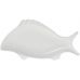 Блюдо фарфоровое "White Fish" 36см, белое