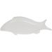 Блюдо фарфоровое "White Fish" 36см, белое