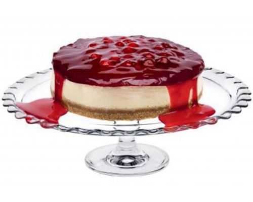 Блюдо стеклянное Patisserie Ø37см на ноге Блюдо стеклянное Patisserie Ø37см на ноге