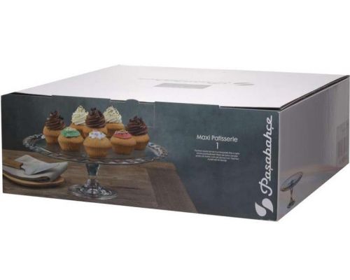 Блюдо стеклянное Patisserie Ø37см на ноге Блюдо стеклянное Patisserie Ø37см на ноге