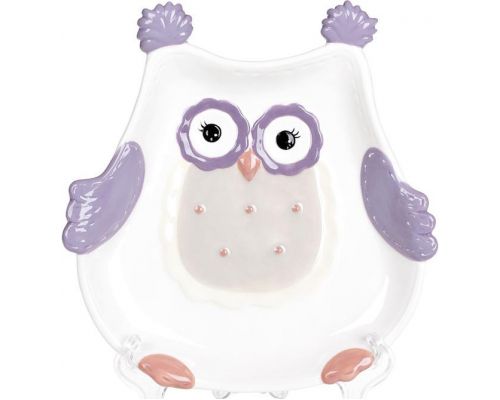 Набор 2 блюда "Owl Family" 22.8см керамика Набор 2 блюда "Owl Family" 22.8см керамика