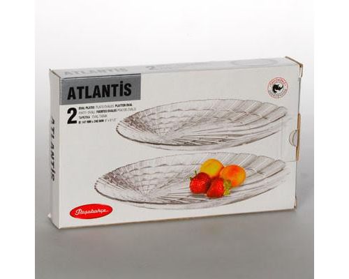 Набор 2 овальных блюда Atlantis 24х14см Набор 2 овальных блюда Atlantis 24х14см