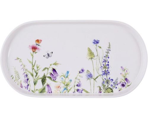 Набор 3 фарфоровых овальных блюда Floral 30х16см