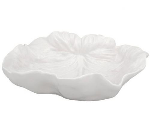 Блюдо овальное Bordallo Pinheiro Cabbage 26x25см, бежевое Блюдо овальное Bordallo Pinheiro Cabbage 26x25см, бежевое